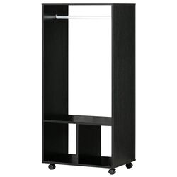 Sistem de depozitare Homcom 831-208BK 60x40x128 cm (Black) Thumb