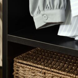 Sistem de depozitare Homcom 831-208BK 60x40x128 cm (Black) Thumb