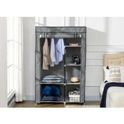 Sistem depozitare Homcom 850-213V00LG 103x43x162 cm (Light Grey) Thumb