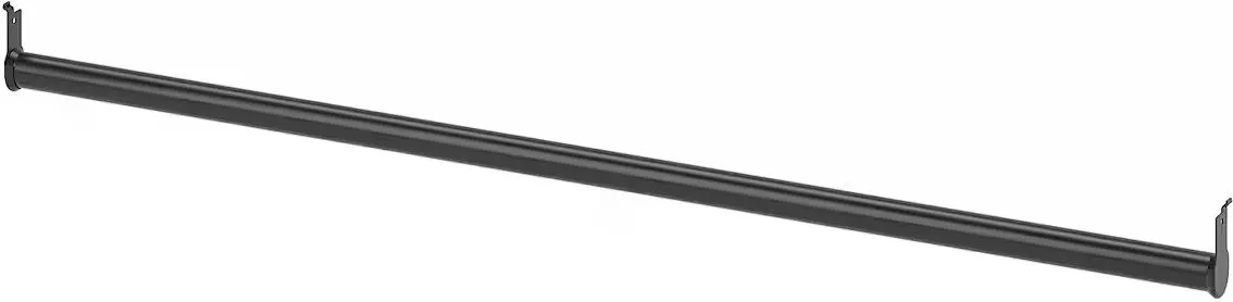 Система хранения Ikea Boaxel полки/штнги/корзины 145x40x201 (Антрацит)