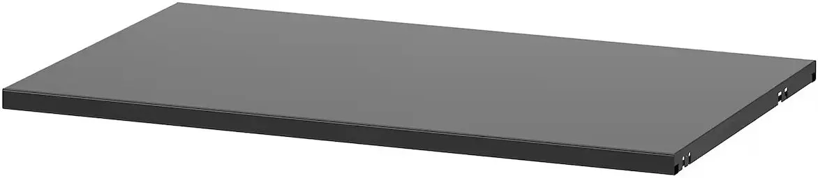 Система хранения Ikea Boaxel полки/штнги/корзины 145x40x201 (Антрацит)