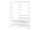 Sistem depozitare Ikea Elvarli 165x40x216 (Alb)