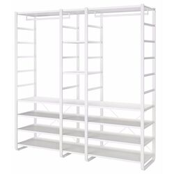 Sistem depozitare Ikea Elvarli 205x55x216 (Alb) Thumb