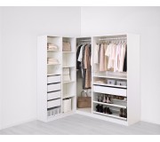 Sistem depozitare Ikea Pax 160/188x201 (Alb)