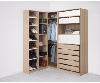 Sistem depozitare Ikea Pax 160/188x236 (Aspect Stejar Antichizat)