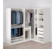 Sistem depozitare Ikea Pax 210/160х236 (Alb)