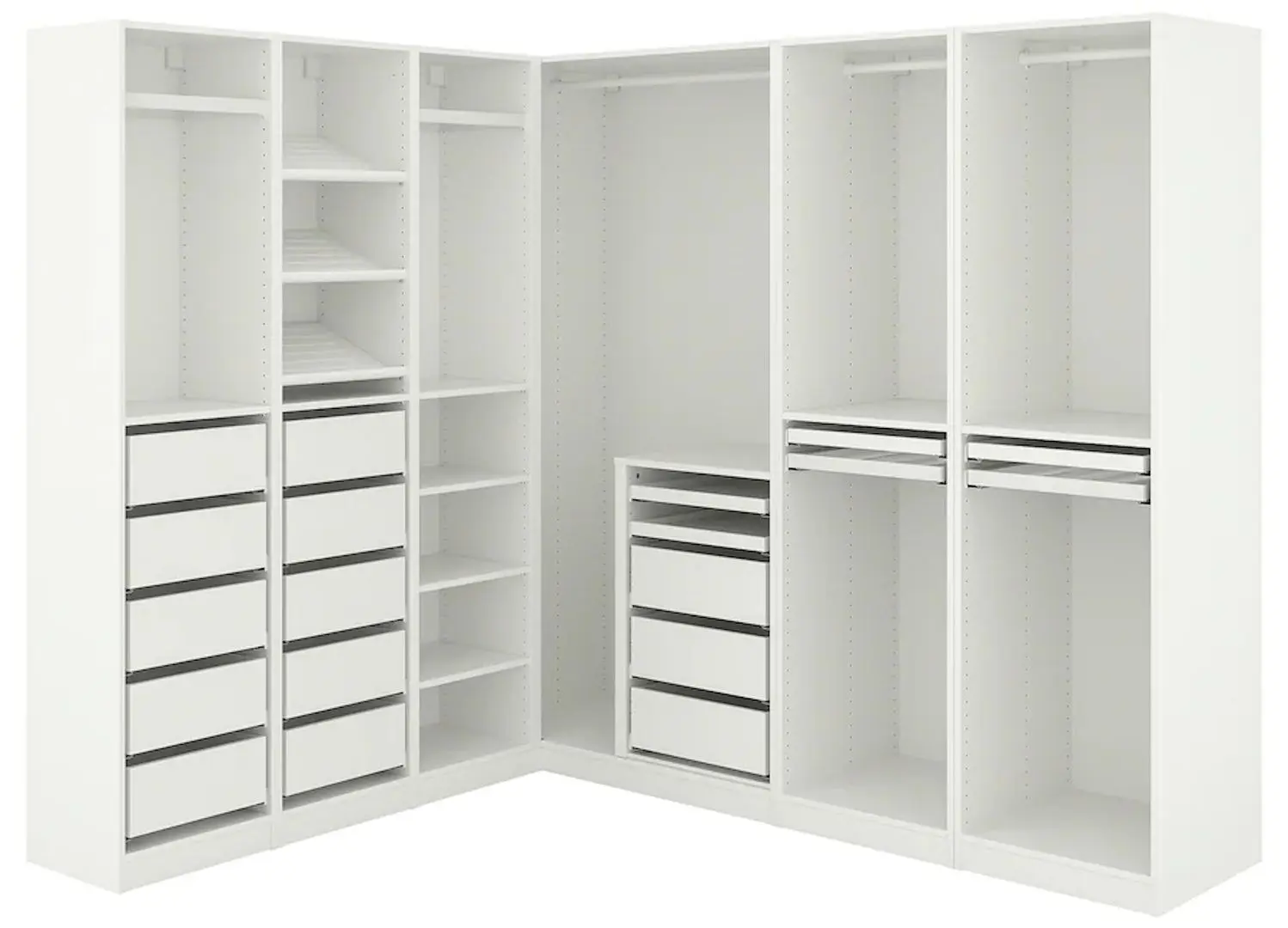 Система хранения Ikea Pax 211/213х201 (Белый)