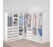 Sistem depozitare Ikea Pax 211/213х201 (Alb)