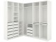 Sistem depozitare Ikea Pax 211/213х236 (Alb)