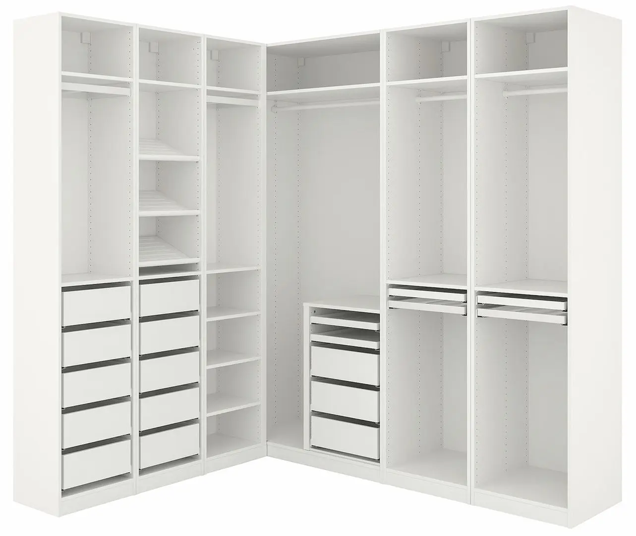 Система хранения Ikea Pax 211/213х236 (Белый)