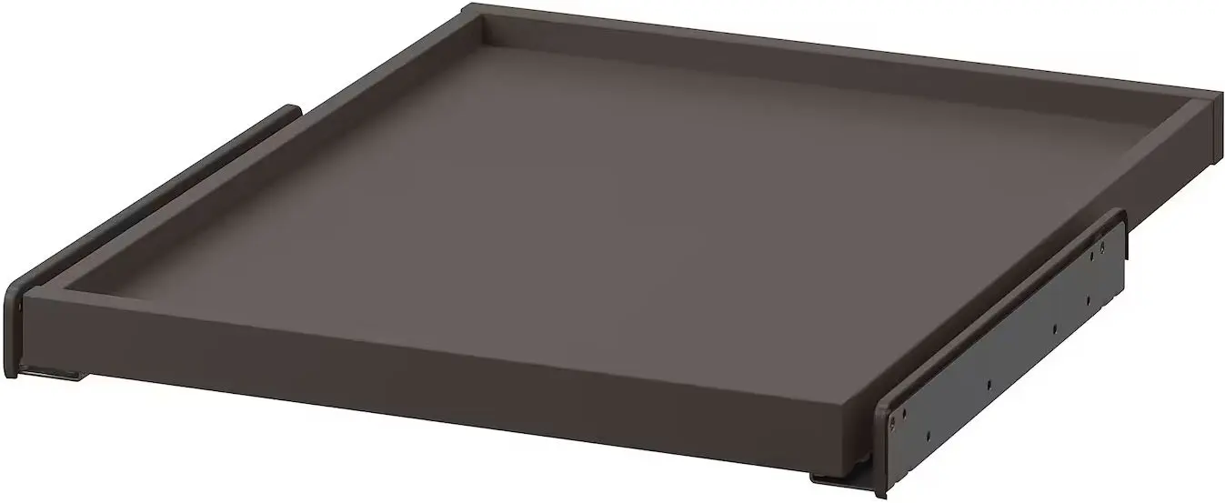 Sistem depozitare Ikea Pax rafturi/bare/sertare/cos 210/160x201 (Gri inchis)