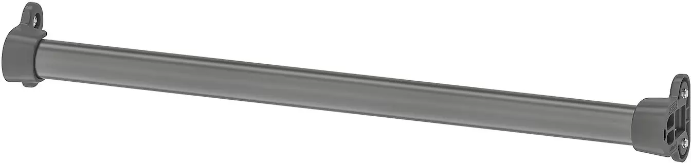 Sistem depozitare Ikea Pax rafturi/bare/sertare/cos 210/160x236 (Gri inchis)