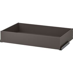 Sistem depozitare Ikea Pax rafturi/bare/sertare/cos 210/160x236 (Gri inchis) Thumb
