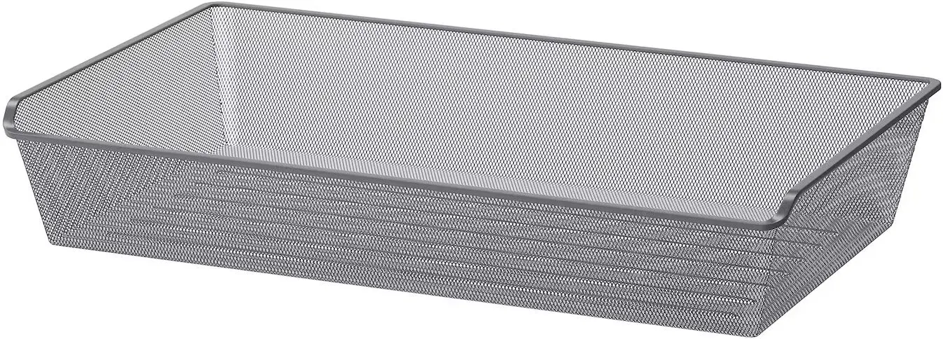 Sistem depozitare Ikea Pax rafturi/bare/sertare/cos 210/160x236 (Gri inchis)