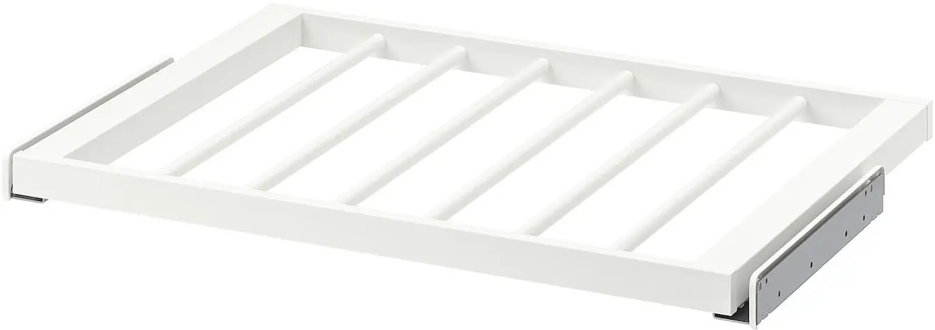 Sistem depozitare Ikea Pax rafturi/bare/sertare/cosuri 375x58x201 (Alb)