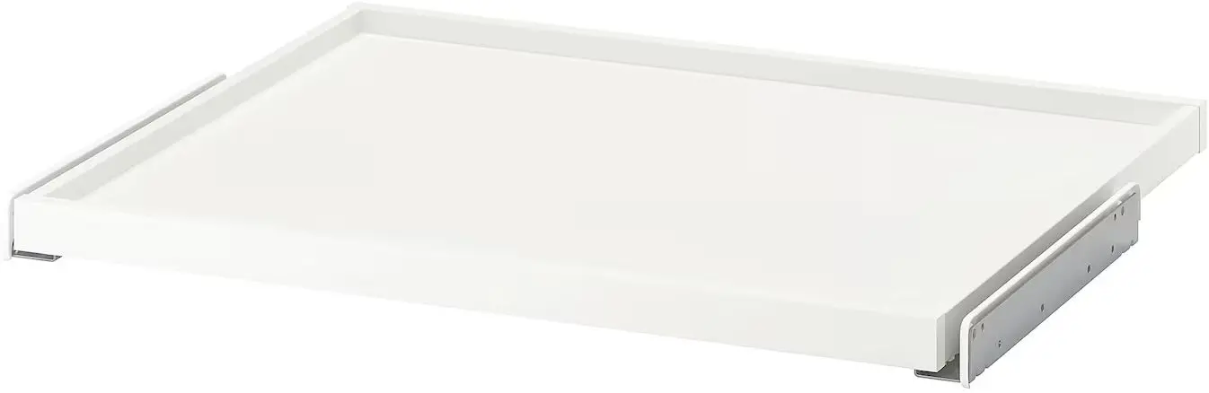 Sistem depozitare Ikea Pax rafturi/bare/sertare/cosuri 375x58x201 (Alb)