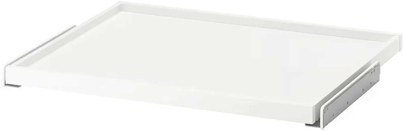 Sistem depozitare Ikea Pax rafturi/bare/sertare/cosuri 375x58x236 (Alb)