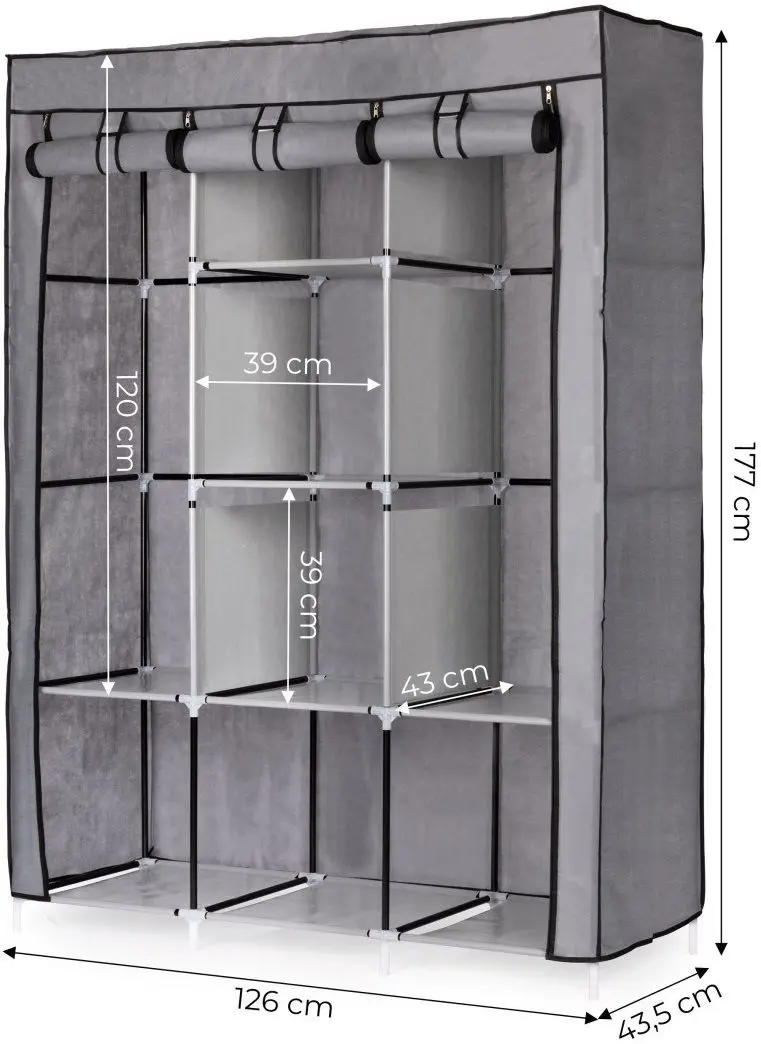 Sistem depozitare Modern Home PJJSC002 (Grey)