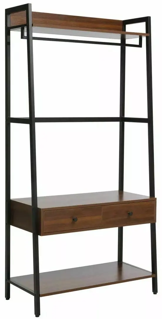 Sistem depozitare Signal Ava A (Walnut/Black) - 2