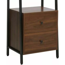 Sistem depozitare Signal Ava B (Walnut/Black) Thumb