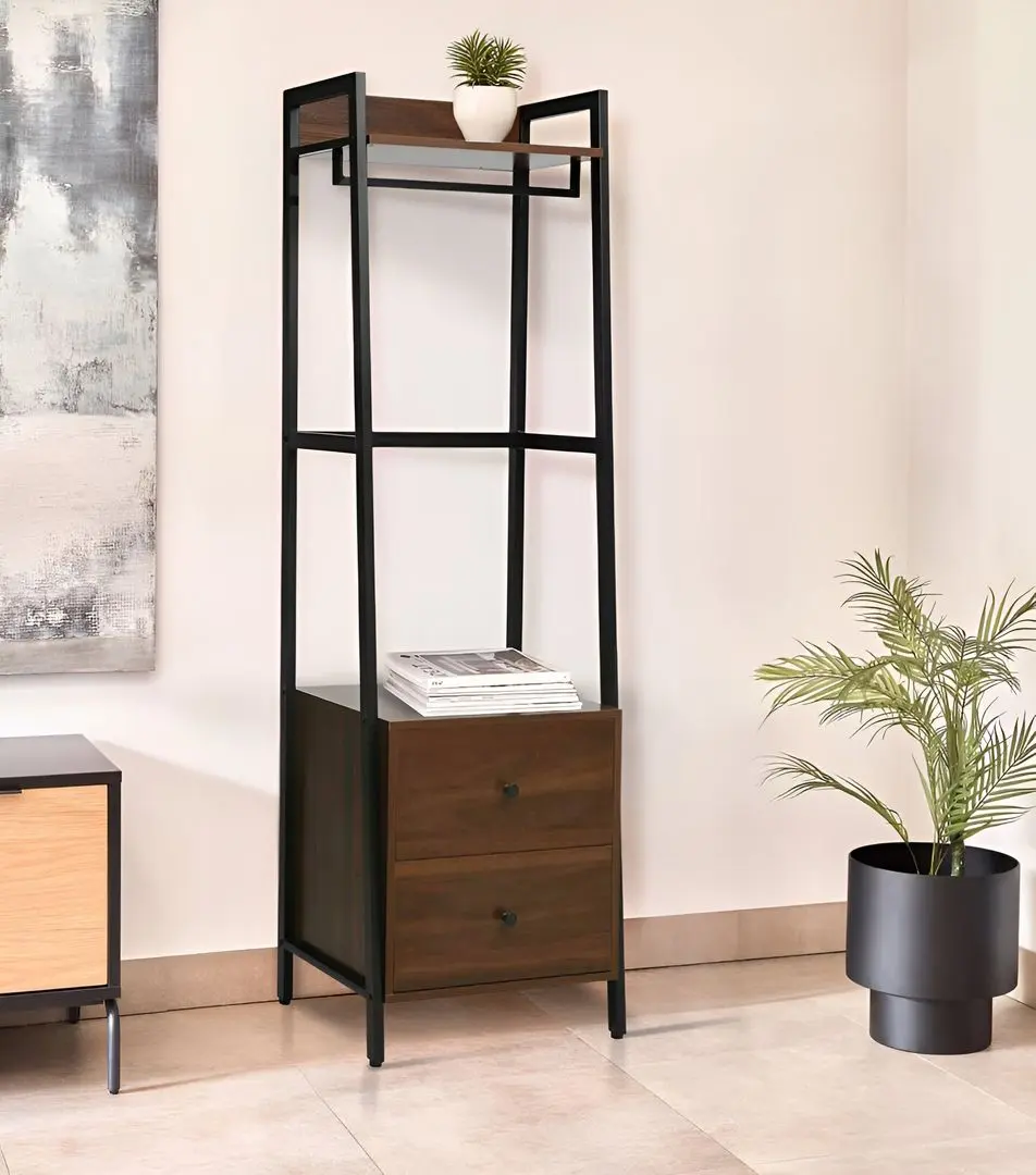 Sistem depozitare Signal Ava B (Walnut/Black)