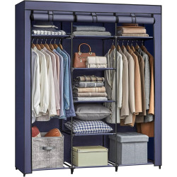 Sistem depozitare Songmics RYG012I02 (Dark Blue) Thumb