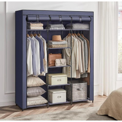 Sistem depozitare Songmics RYG012I02 (Dark Blue)