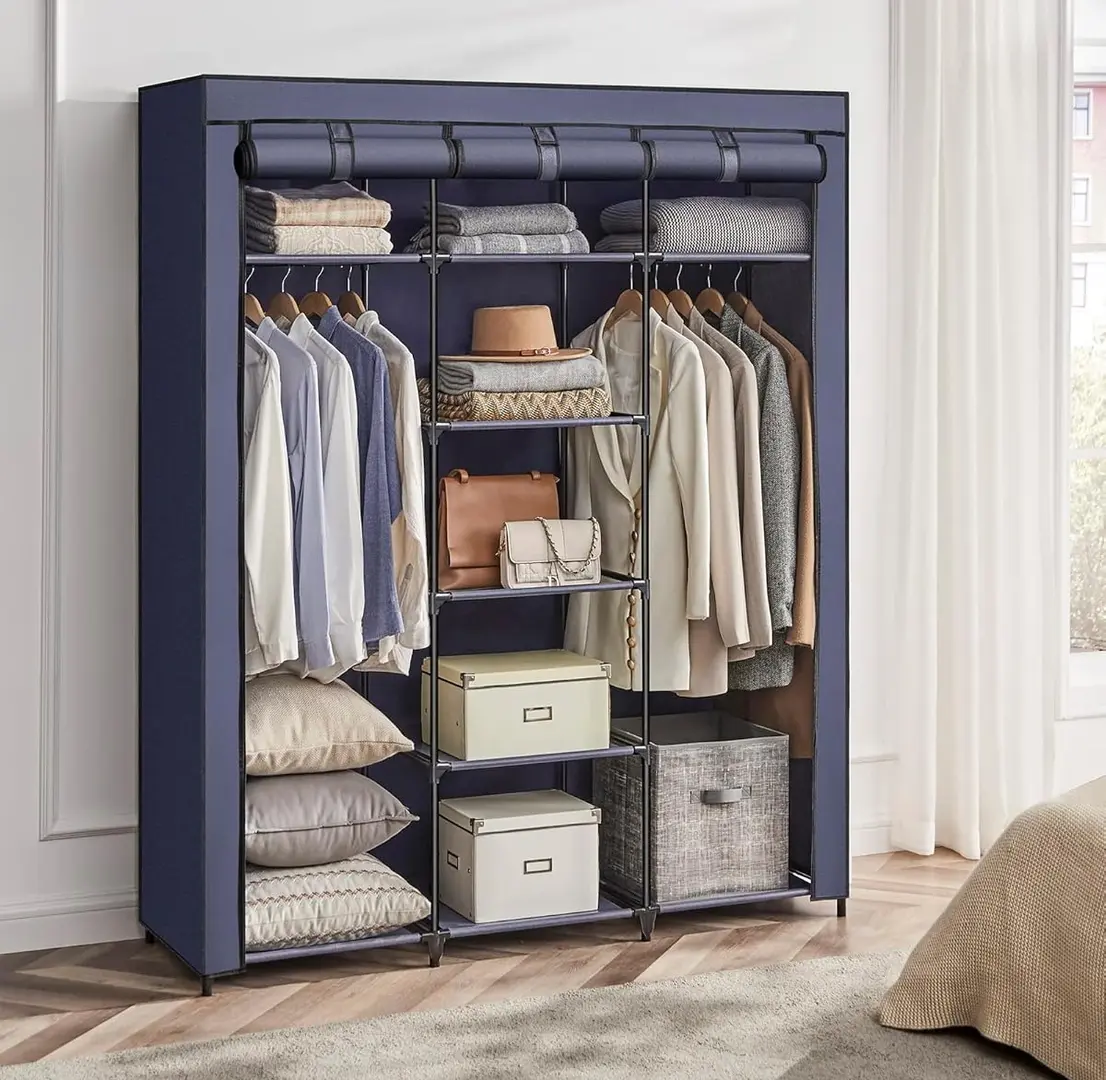 Sistem depozitare Songmics RYG012I02 (Dark Blue)