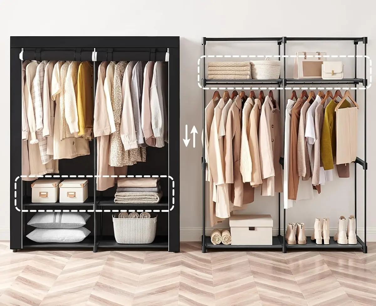 Sistem depozitare Songmics RYG02BK (Black)