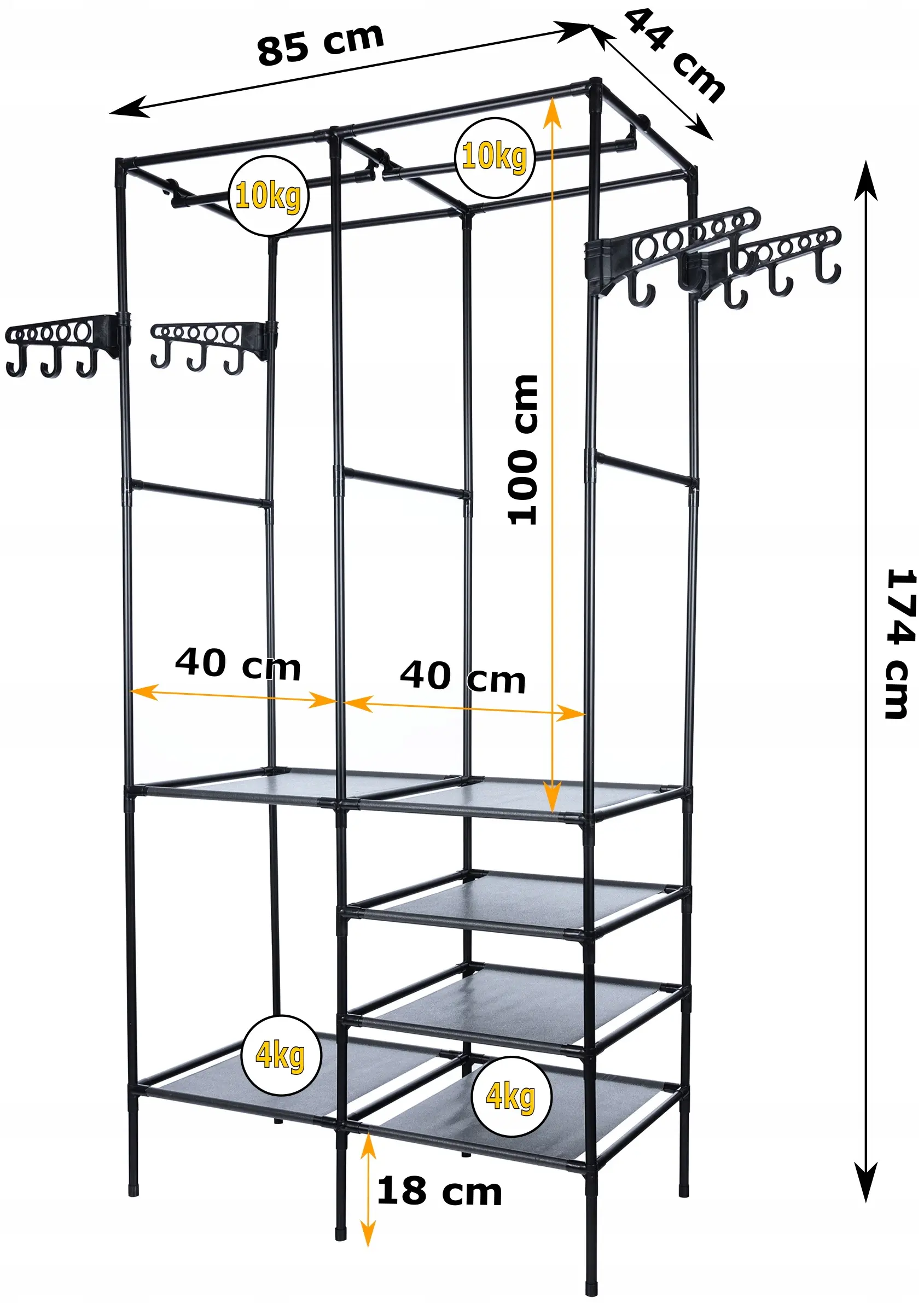 Система хранения Gotel U1H (Black) - 4