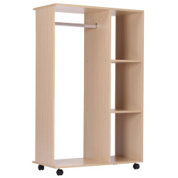 Открытый шкаф для одежды Homcom 831-078 (Natural) Thumb