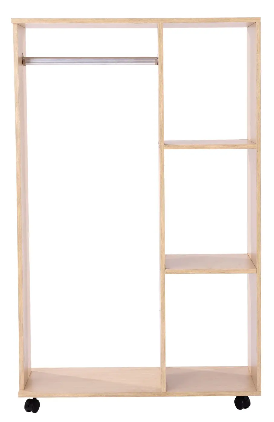 Открытый шкаф для одежды Homcom 831-078 (Natural) - 3