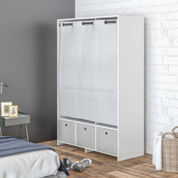 Система хранения Homcom 831-573V00WT (White/Light Grey)