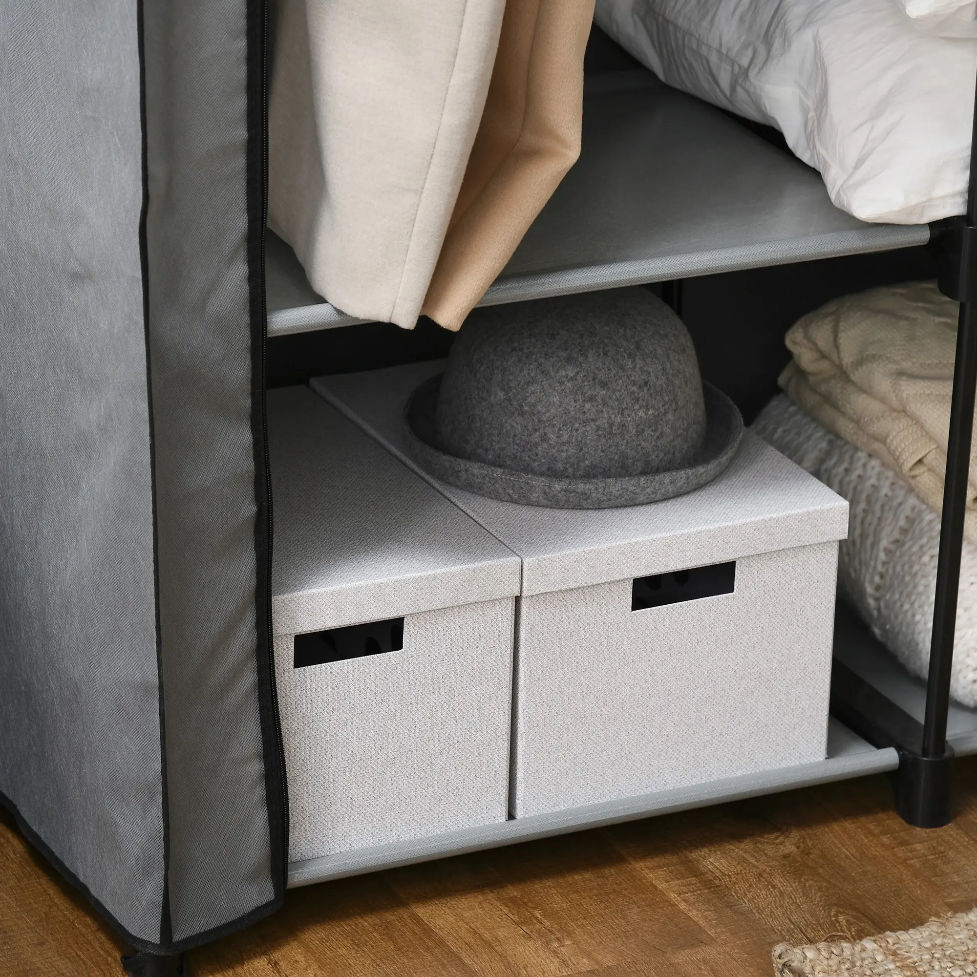 Система хранения Homcom 850-209V00LG (Light Grey) - 8