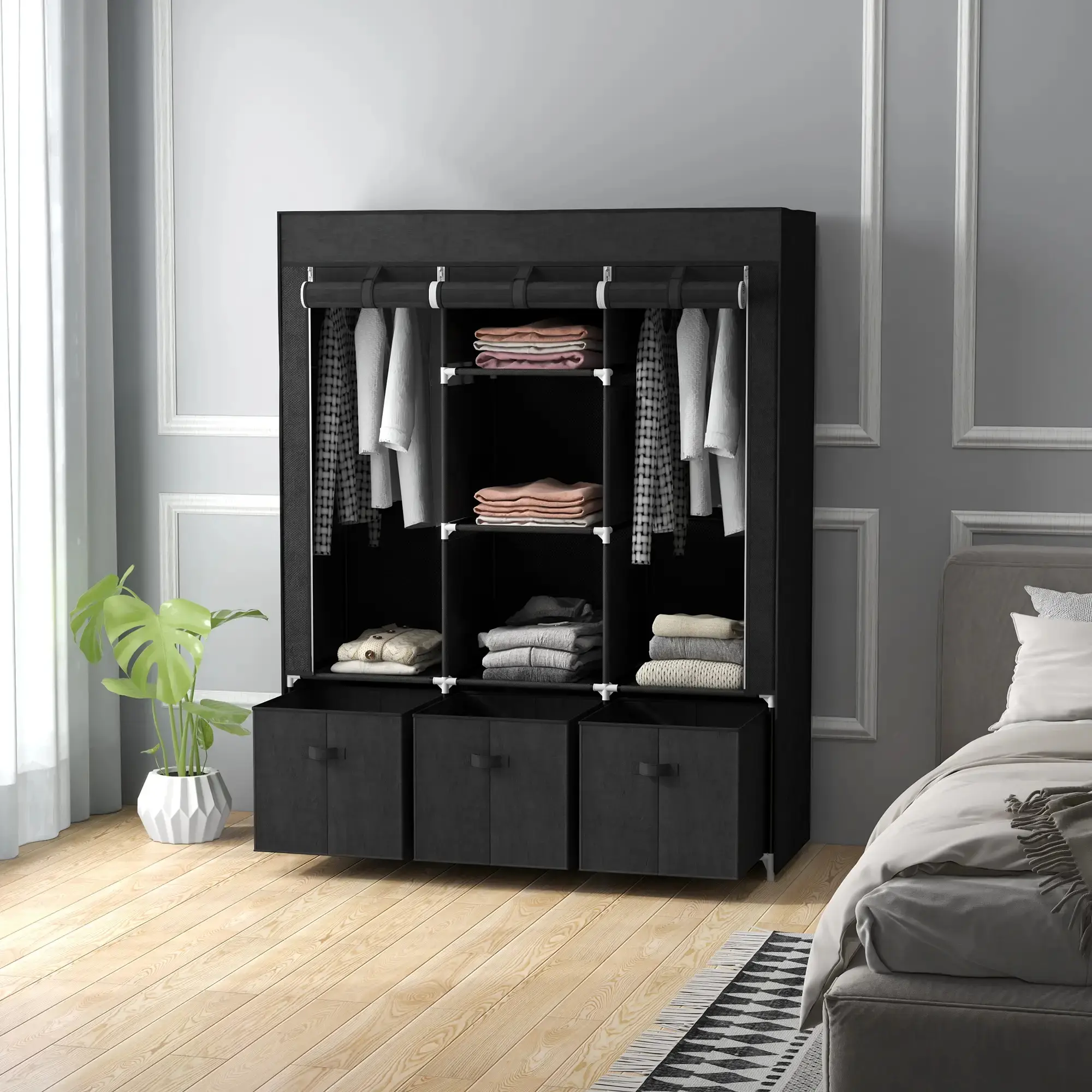Система хранения Homcom 850-210V00BK (Black) - 3