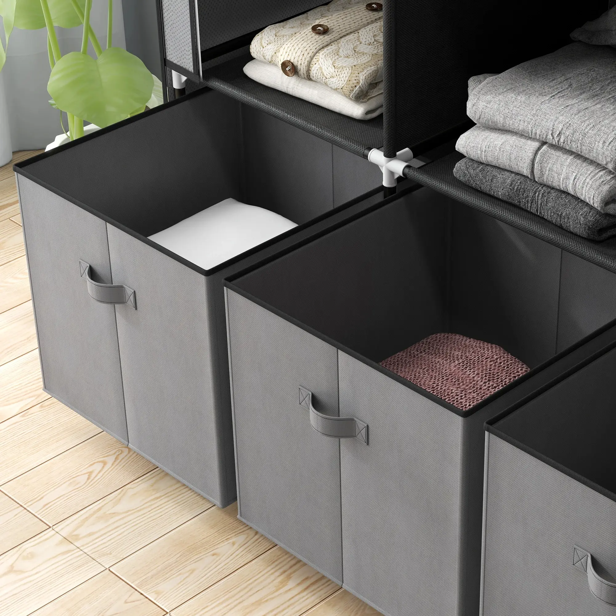 Система хранения Homcom 850-210V00CG (Dark Grey) - 6