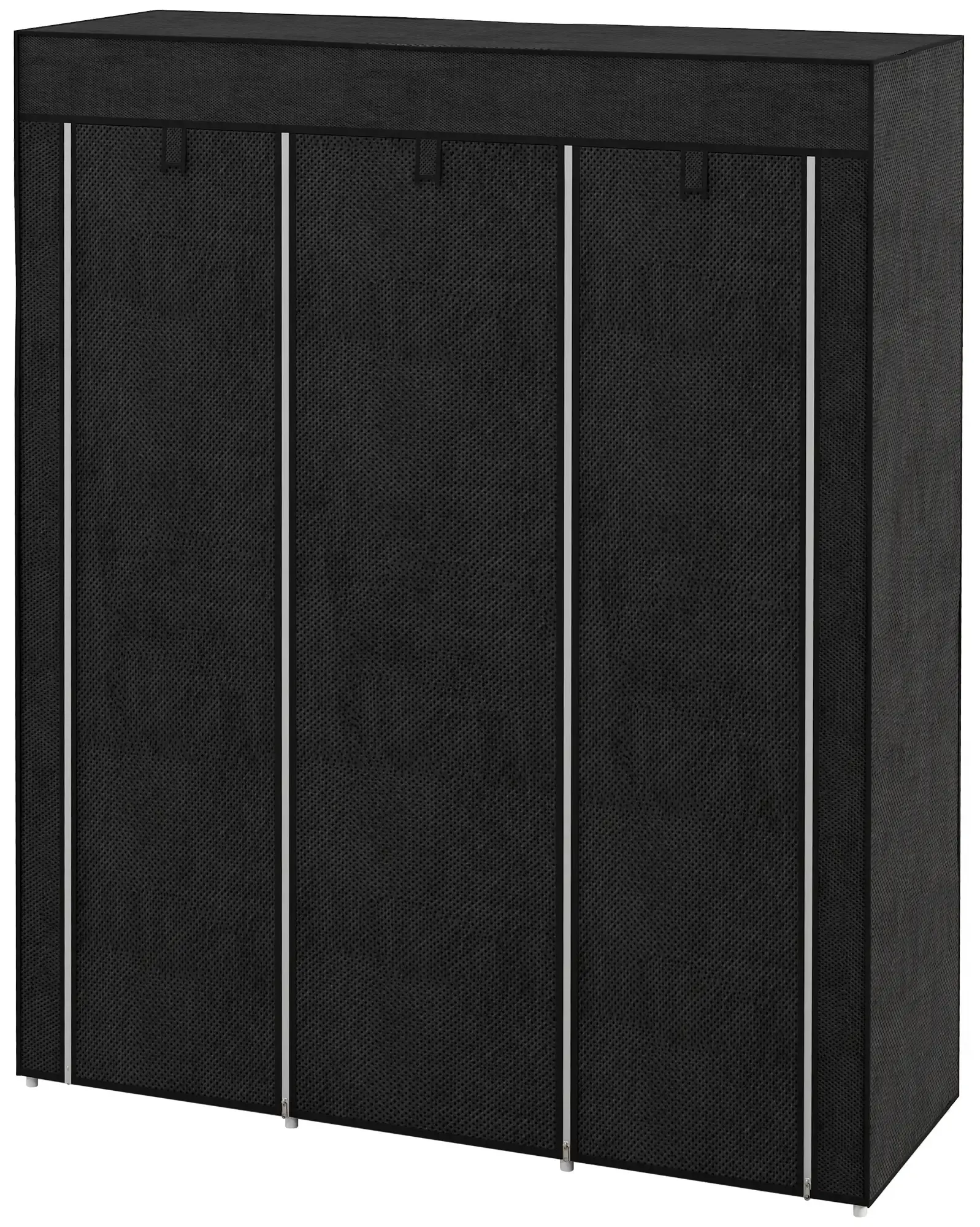 Тканевый шкаф для одежды Homcom 850-211V00BK (Black) - 3