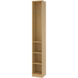 Система хранения Ikea Pax полки/штанги/ящики/корзина/стеллажи 245/180x236 (Тёмно-серый/Имитация Дуба) Thumb