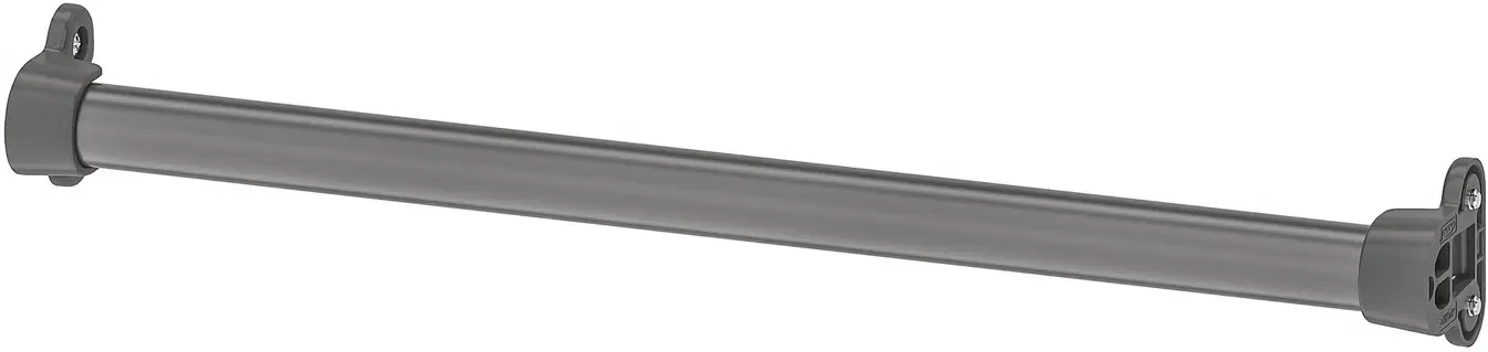 Система хранения Ikea Pax полки/штанги/ящики/корзина/стеллажи 245/180x236 (Тёмно-серый/Имитация Дуба) - 5