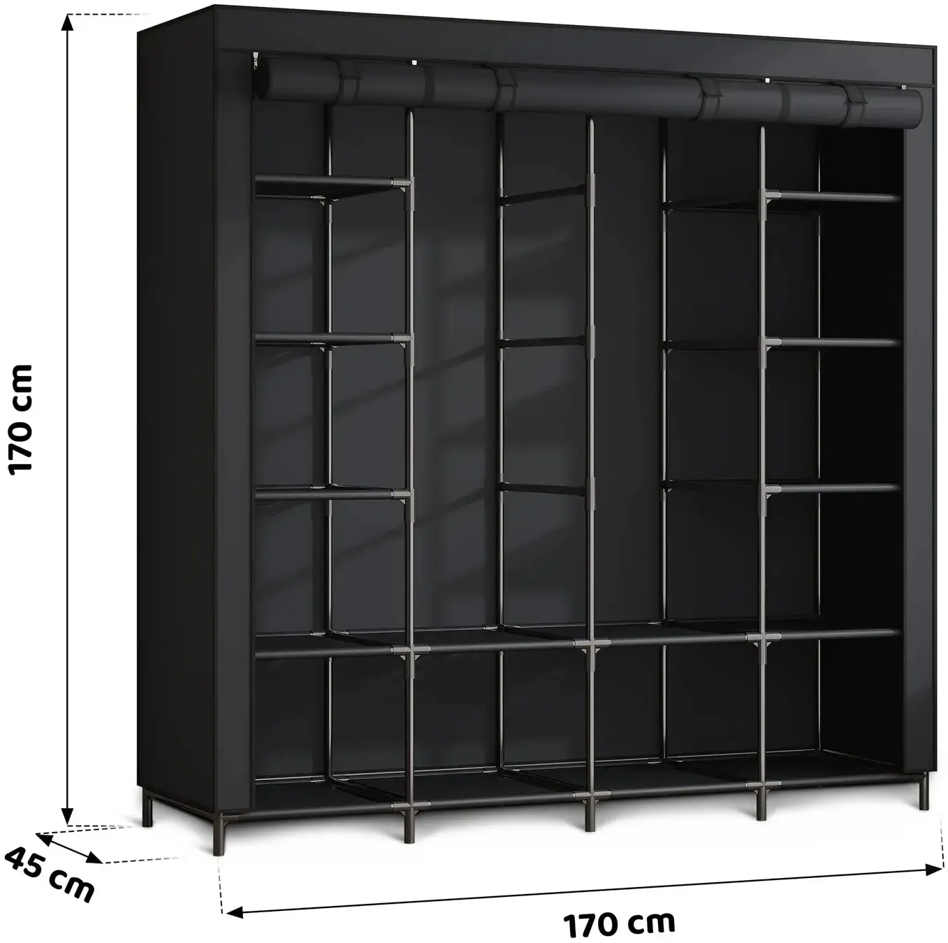 Система хранения Massido MS-804 680400 (Black) - 3