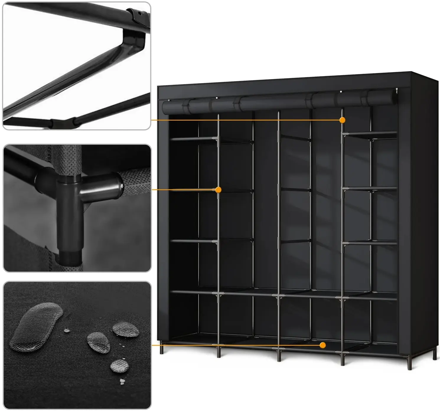 Система хранения Massido MS-804 680400 (Black) - 4