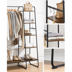 Sistem depozitare Vasagle RGR116B01 (Rustic Brown/Black) Thumb