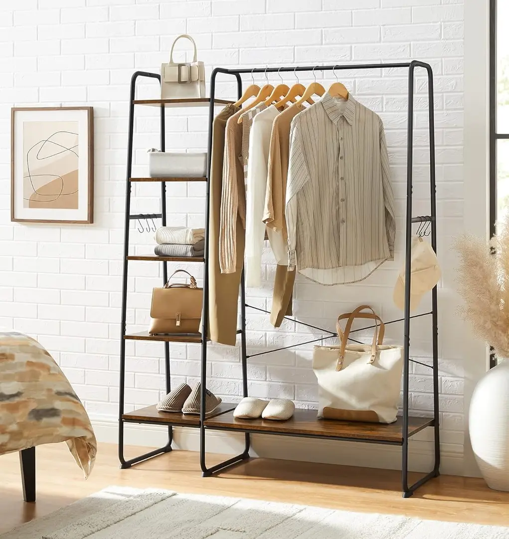 Sistem depozitare Vasagle RGR116B01 (Rustic Brown/Black)