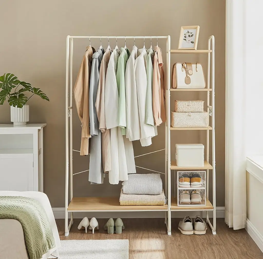 Sistem depozitare Vasagle RGR116W09 (Oak/White)