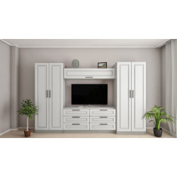 Гостиная Bafimob Алина ФY 3.1м (Grey/Stone Oak) Thumb