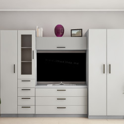 Гостиная Bafimob Алла Мини-Y 2.8м (Grey/Light Grey)