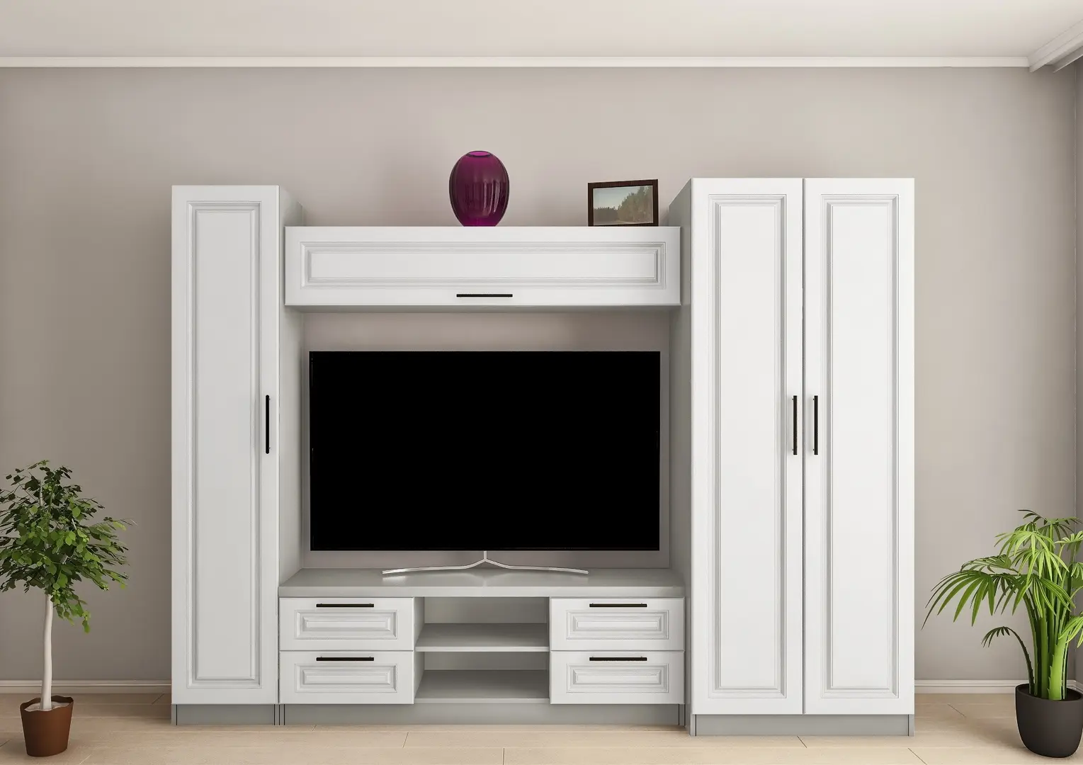 Гостиная Bafimob Елена Мини-ФY 2.7м (Grey/Stone Oak)