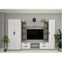 Гостиная Bafimob Елена-Y ТВ-1.2м 3м (Grey/Light Grey) Thumb