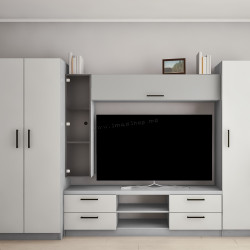 Гостиная Bafimob Елена-Y ТВ-1.5м 3м (Grey/Light Grey)