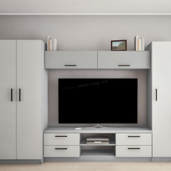 Гостиная Bafimob Елена-Y ТВ-1.8м 3м (Grey/Light Grey)